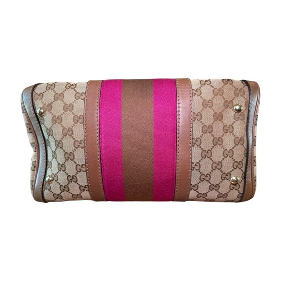 Gucci Joy GG Medium Boston Canvas Bag - Picture 4 of 9